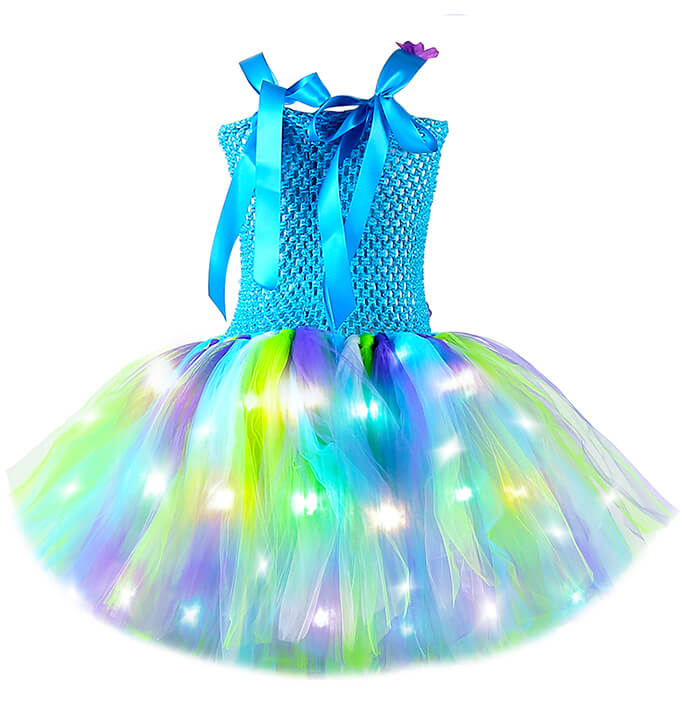 Girls LED Light Fairy Costume