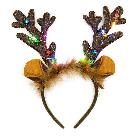 Christmas Glowing Antler Party Headband