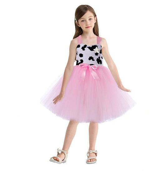 Cowgirls Bow  Festival Birthday Tutu Dress