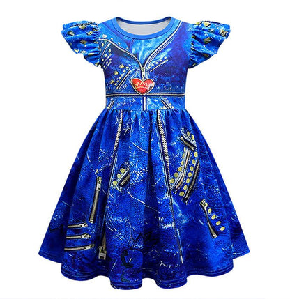 Girl Descendant Inspired Blue Dress