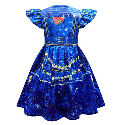 Girl Descendant Inspired Blue Dress