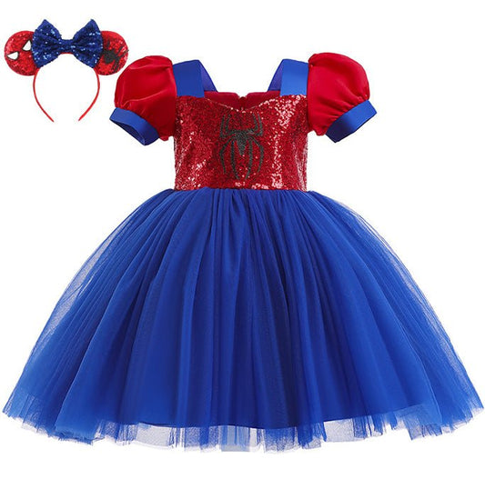 Girl Superhero Spider Girl Costume