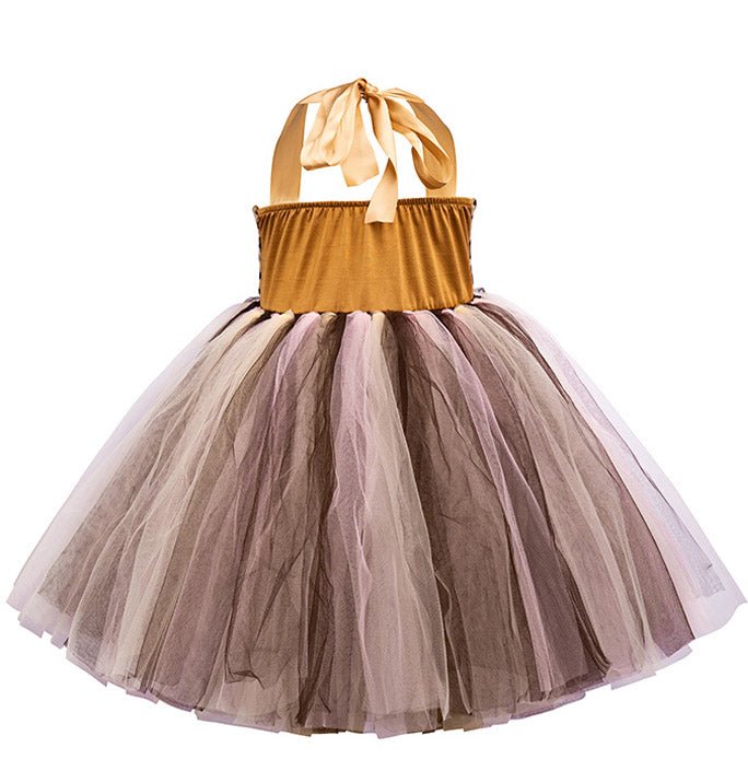 Girls Agile Leopard Inspired Tutu Dress