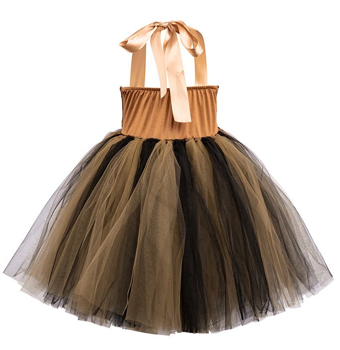 Girls Brave Tiger Inspired Tutu Dress