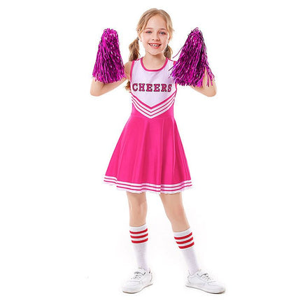 Girls Cheerleading Costume Dress