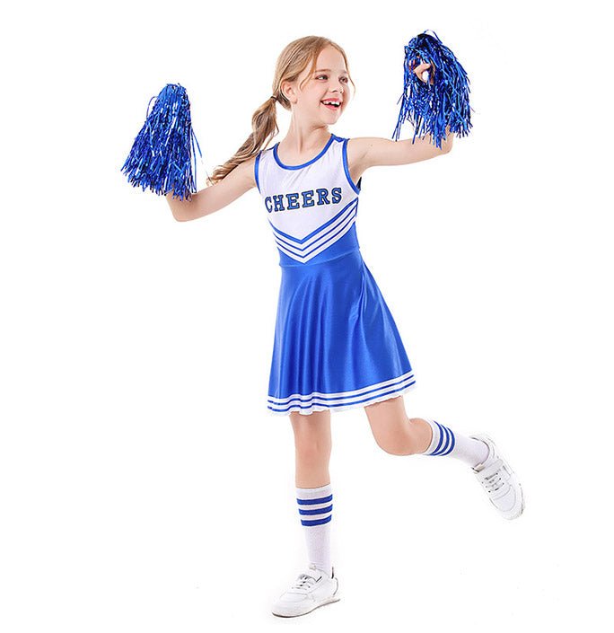 Girls Cheerleading Costume Dress