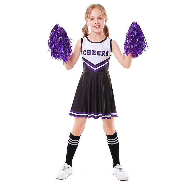 Girls Cheerleading Costume Dress