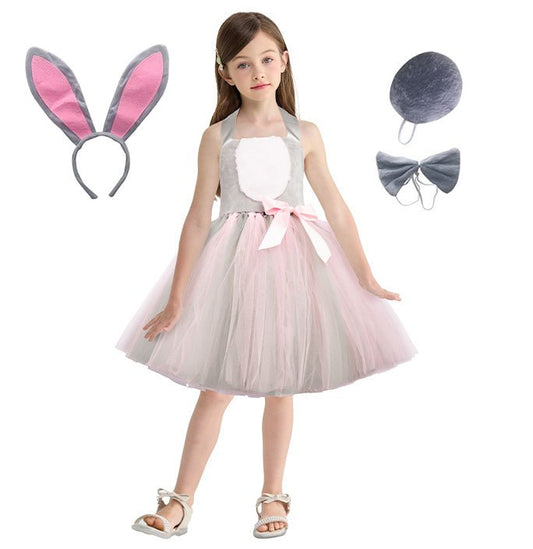 Girls Docile Rabbit Inspired Tutu Dress