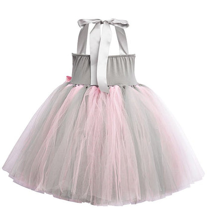 Girls Friendly Elephant Inspired Tutu Dress