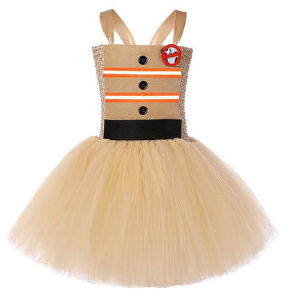 Girls Ghostbusters Halloween Party Costume