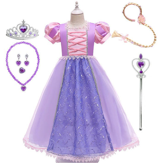 Girls Rapunzel Inspired Costumes