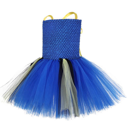 Girls Regal Blue Tang  Dory Tutu Dress