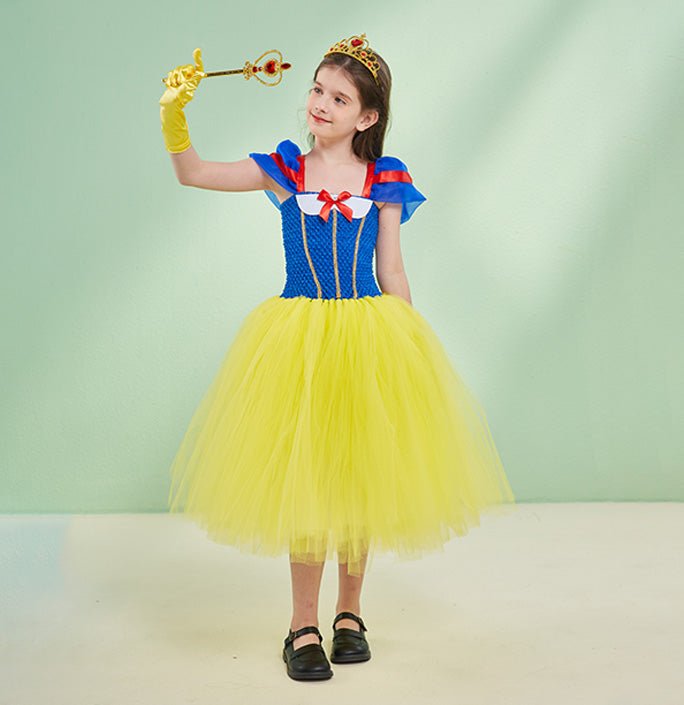 Girls Snow White Princess Inspired Costume