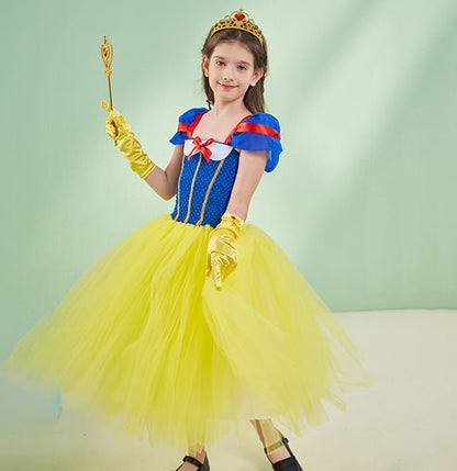 Girls Snow White Princess Inspired Costume