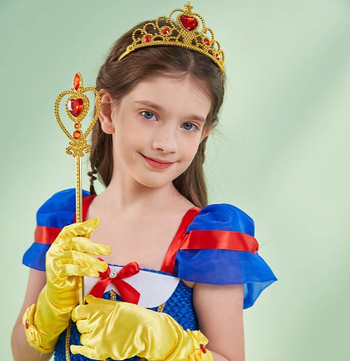 Girls Snow White Princess Inspired Costume