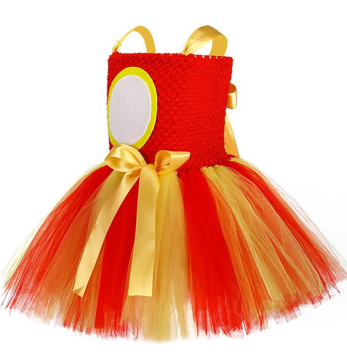 Girls Super Hero Iron Girl Tutu Dress