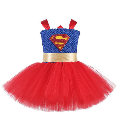 Girls Super Hero Super Girl Tutu Dress