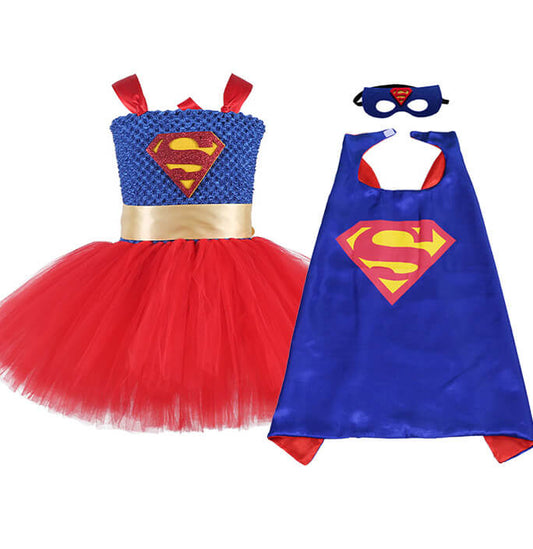 Girls Super Hero Super Girl Tutu Dress