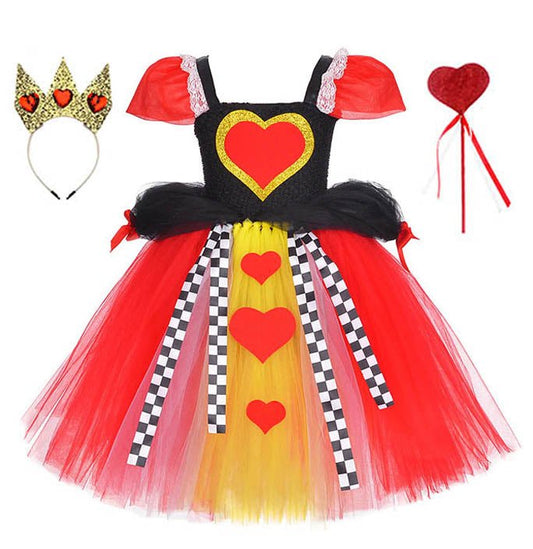 Girls The Red Queen Inspired Costume