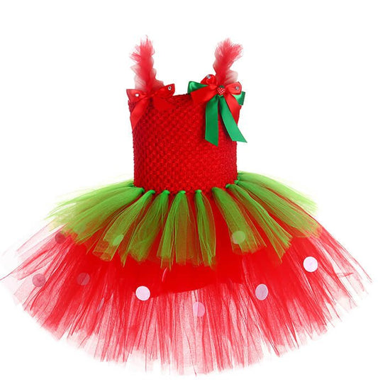 Girls Tomato Style Cute Costume