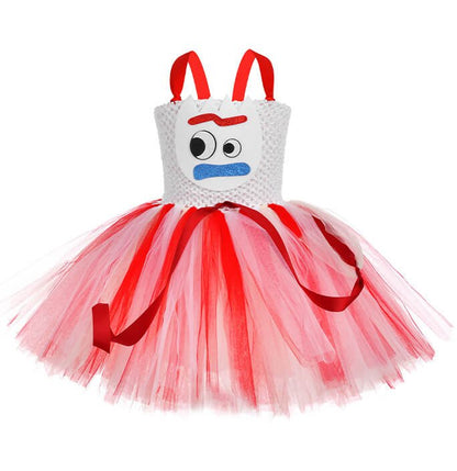 Girls Toy Forky Costume Dress