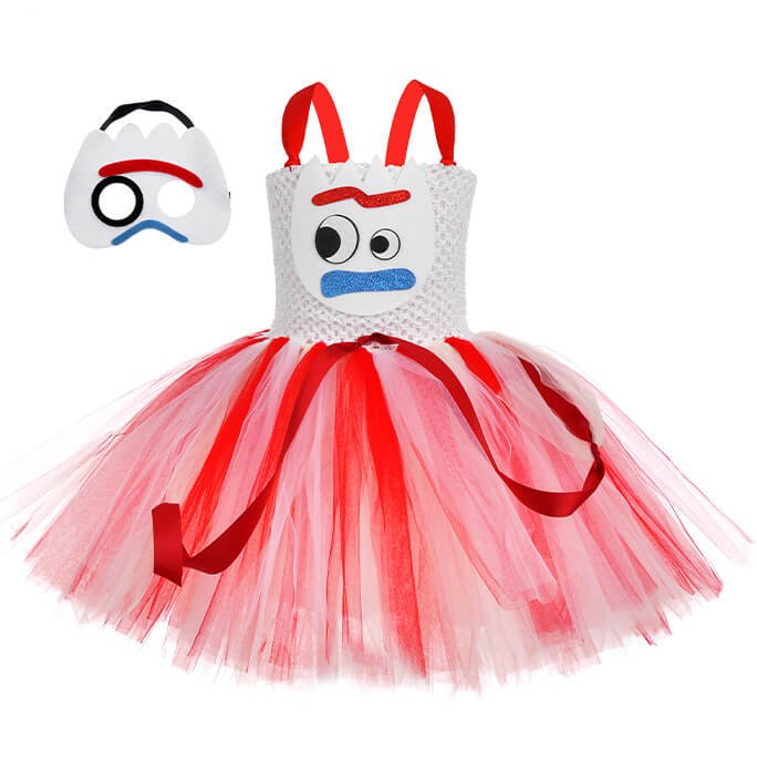 Girls Toy Forky Costume Dress