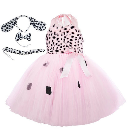 Girls Witty Dalmatians Inspired Costume