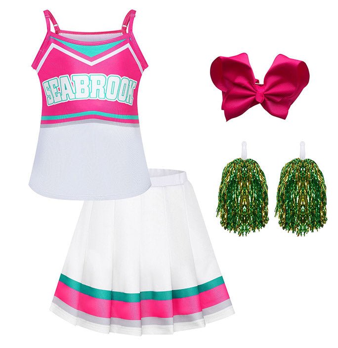 Girls Zombie College Cheerleader Set