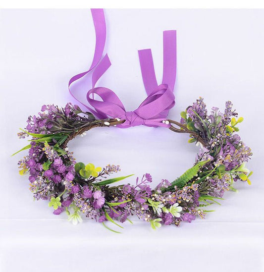 Wreath Headdress Fairy Flower Fairy Simulation Wreath